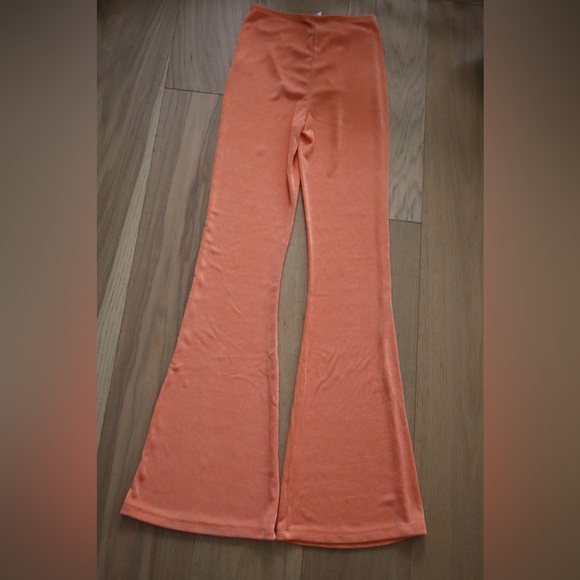 Princess Polly Orange Flared Pants - Picture 2 of 5